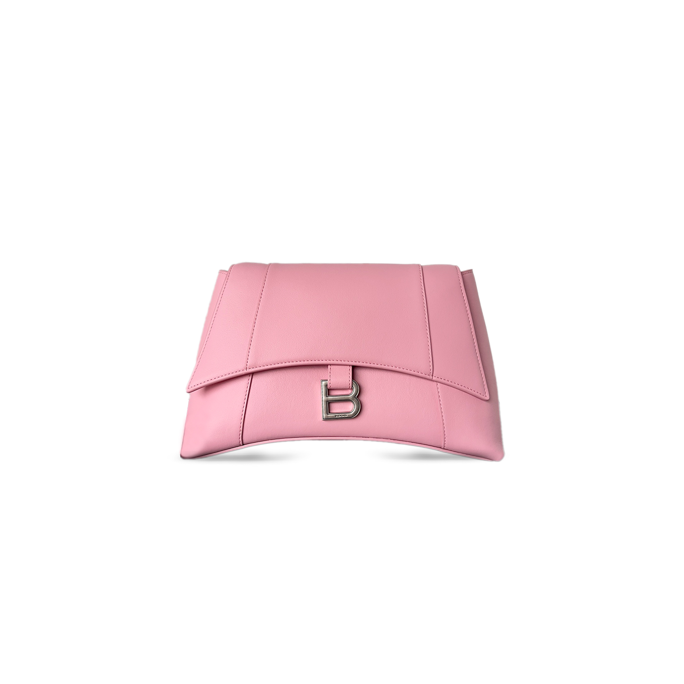 BALENCIAGA DOWN TOWN SHOULDER BAG IN PINK 7364732AFBZ1000 (30*17.3*9.9cm)